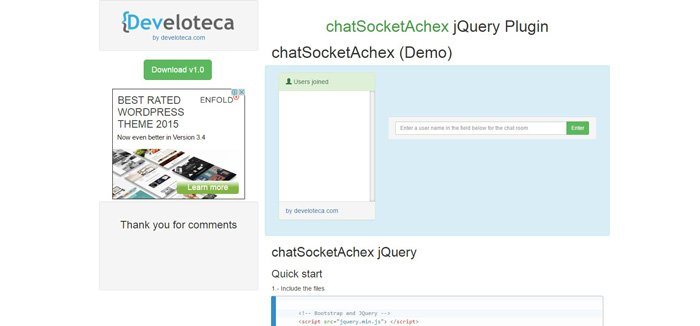 Chat jquery