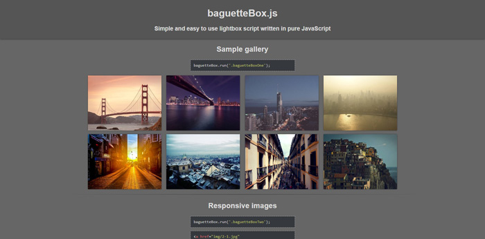 baguetteBox.js