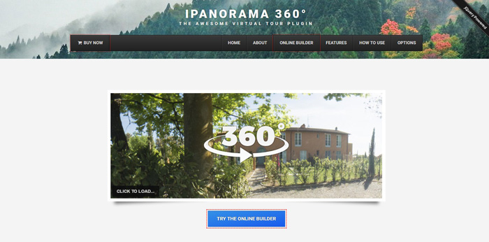 iPanorama 360   jQuery Virtual Tour