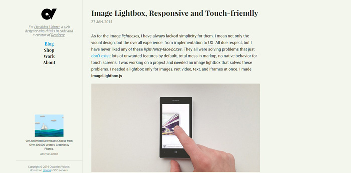 image lightbox