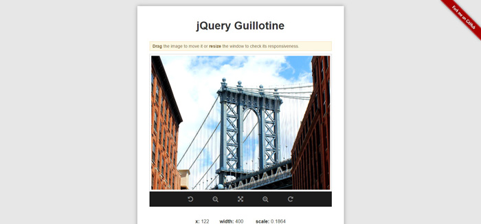 jQuery Guillotine
