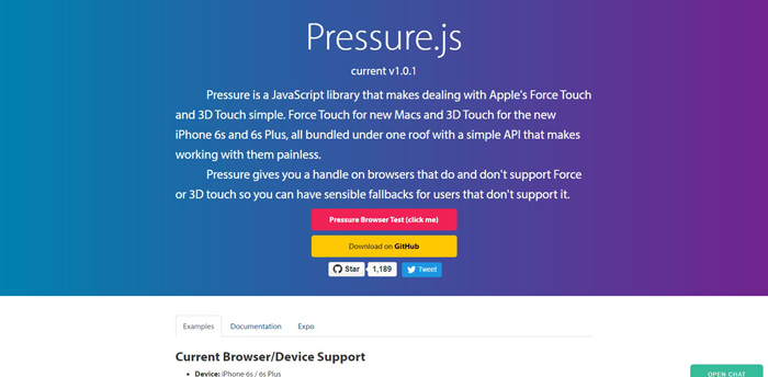 pressure-js