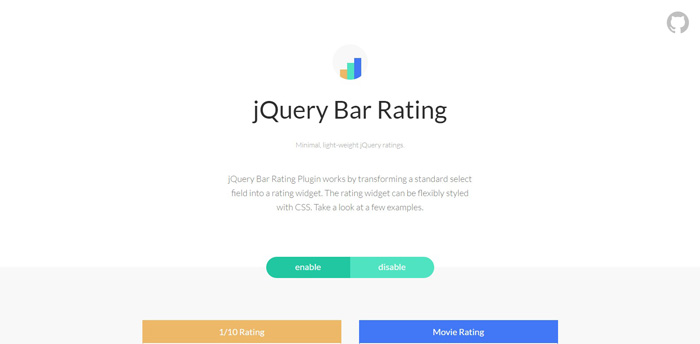 jquery-bar-rating