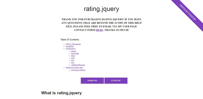 jquery-rating-plugin
