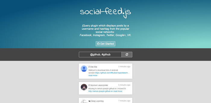 social-feedjs