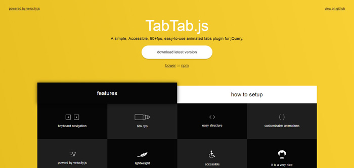 15 Best jQuery Tabs Plugins You Should Check in 2017 - GojQuery