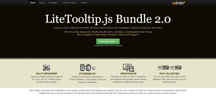 jquery tooltip plugin 