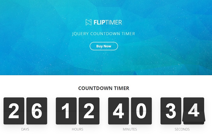 best jquery countdown timer plugins